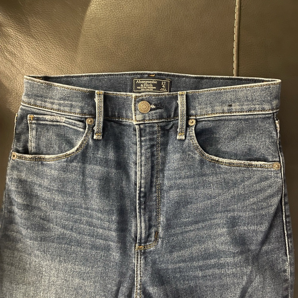 Abercrombie & Fitch High Rise Flare Jeans